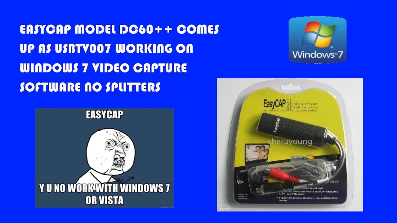 easycap software download windows 7